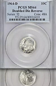 1964-D DDR PCGS MS64 ? 4  2,530 h!_u_Co[X FS-801 [Yxg_C 10C