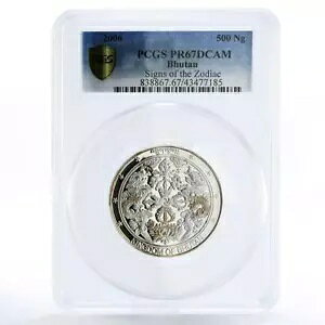 �u�[�^�� 500 �k���g���� �V���O�X �I�u �]�f�B�A�b�N �h���S�� PR67 PCGS �����b�L��� 2006