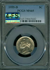 1955 D WFt@[\ jbP PCGS MS65 MAC 4FS 2 Ԗڂɍō̃A FS  $2,500.00B