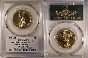 2021 D Cmx[V h NY G[^ PCGS MS67 t@[Xg XgCN |WV A