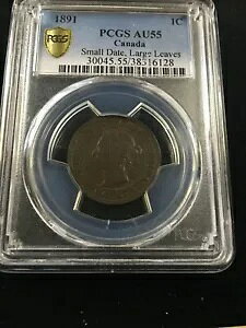 1891 SD;LL Obv#2 PCGS Ji_O[hA[W 1 ZgA**AU-55**