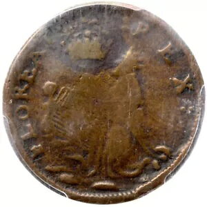 1670�N�� M 2b.1-Eb.5 R-8 PCGS F 12 �Z���g �p�g���b�N �t�@�[�W���O �R���j�A������ 1/4p