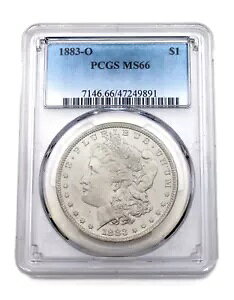 1883-O 1 �h����݃����K�� �h���� PCGS �ɂ���� MS-66 �Ƃ��Ċi�t������܂����B�n�C�O���[�h���[�K���I