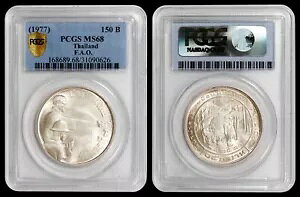 1977 �^�C 150 �o�[�c PCGS MS68 - FAO - ��������