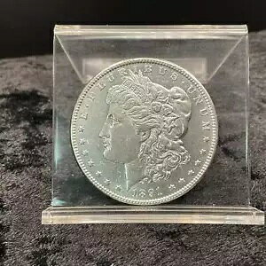 1891-CC $1 ���[�K�� �V���o�[ �_���[ ~BLAST �z���C�g AU ~ �I�[���h �E�F�X�g �J�[�\�� �V�e�B �~���g �R�C��