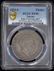 1832-S UNZ Vo[ ^[[ PCGS XF 40 | KM-1120 DAV-867