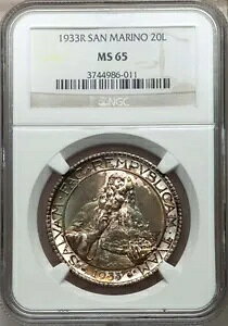 T}m 1933-R 20  Vo[ RCAΖʁAF NGC MS-65