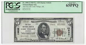 1929 Ty.2 A[J\[BCNrbW̃t@[Xg NB $5 NBN PCGS 65PPQ (57399)