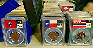 1999 Nォ 2008 N܂ł 50 Xe[g NH[^[ CLAD Zbg 50 RC PCGS PR69 DCAM PROOFS