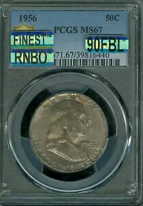 1956 tN n[t_[ PCGS MS67 MAC 90FBL ōWXg[ MAC RNBO *