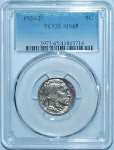 1934 D PCGS MS65 obt@[ jbPُ̈Ȕː̔ό󐫕\