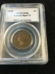 1859 DPN9 #1 PCGS Ji_YA[W 1 ZgA**EF-40**