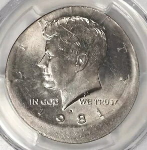 1981 50c [W u[hgbN ItZ^[ PlfB n[t_[ ~g G[ PCGS MS62