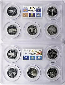 1999-2008 S Rv[g Vo[ 50 Xe[g NH[^[ Zbg }`RC v[t PCGS PF 69 DCAM