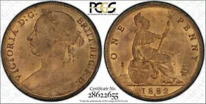 �C�M���X �r�N�g���A 1882-H �y�j�[�ACHOICE+ �����ʁA�F�� PCGS MS64+