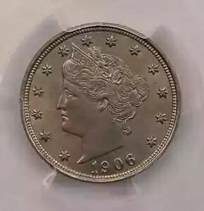 1906 ���o�e�B �j�b�P�� PCGS MS65