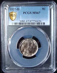 1937-D obt@[ jbP - PCGS MS 67 - S[h V[h