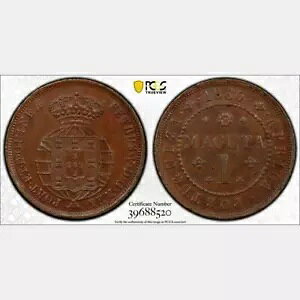 1860�N�̃A���S���E�}�N�^�B PCGS MS 63 BN�B KM-59