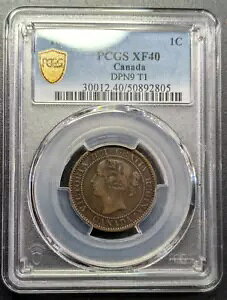 1859NJi_1Zgd݁B DPN9 #1 PCGS XF40 O[h EB#344