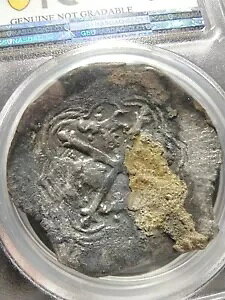 8 Reales Cob MexicoAVF ڍ PCGS FLR ^Cv 319