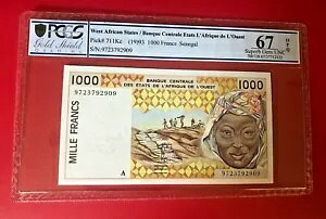 ���A�t���J����������s ETATS L'AFRIQUE DE L'OQEST ??1993 1000 �t����