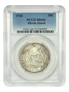1936 50C ���[�h�A�C�����h PCGS MS66