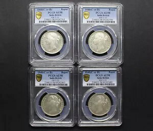 1840 C or B EAST INDIA COMPANY ���s�[ �R�C�� PCGS AU58 X 4
