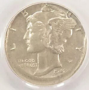 1942-S 10c }[L[ _C AZ^[hu[hXgbN PCGS MS63