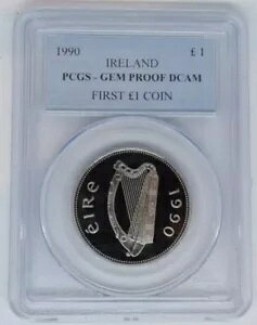 �A�C�������h �A�C���b�V�� �p���g 1990 �v���[�t �|���h PCGS ��΃v���[�t dcam �ŏ��� 50 �|���h 1 �|���h�d��