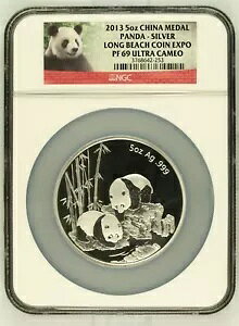 2013 CHINA  5 IX Vo[ p_ _ NGC PF-69 Eg JI Or[` GLX|