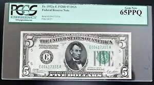 $5 1928B DGS AMs V_B 1952a-E PCGS 65 v[t-