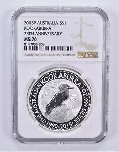 2015 P I[XgA 1 h Vo[CJZ~ 25 NLO MS70 NGC