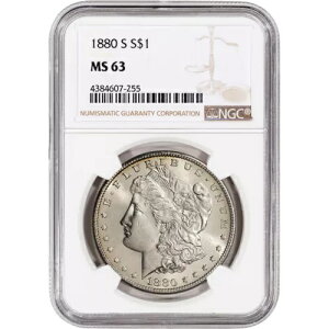 1880N AJ K 1h - NGC MS63