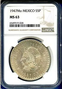 1947 Mo LVR NGC MS63 Vo[ 5 y\ S5P VR y\ RC NAEebN MS-63