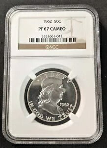 1962 tN Vo[ n[t_[ NGC PF 67 JI - Vo[ 50c čRC