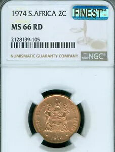 1974 AtJ 2 Zg AtJ[X NGC MS66 RD MAC ō & X|bgX *