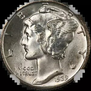 1939-P }[L[_C NGC MS67 ɏ̃ACAs[ iCXXgCN