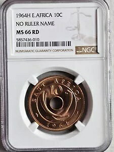 pAtJ 10 Zg 1964H KȂ NGC MS 66 RD