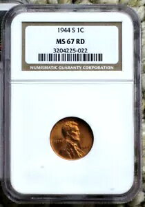 1944 �N��̃����J�[�������Z���g * NGC �F�� MS 67 RD *
