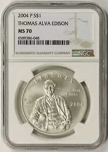 2004-P g[}X Ao GW\ Vo[ _[ _ LO $1 MS 70 NGC