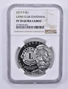 2017-P ���C�I���Y�N���u�n�� 100 ���N�L�O�h�� PF70 UCAM NGC