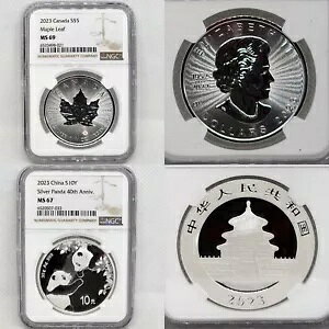 2023 [h RC oh `Cj[Y p_ & Ji_ [v [t NGC MS69 & MS67