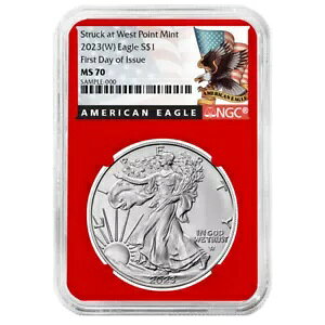 2023 (W) $1 AJ Vo[ C[O NGC MS70 FDI ubN x bh RA