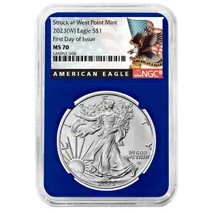 2023 (W) $1 1 IX AJ Vo[ C[O NGC MS70 FDI ubN x (u[ RAt)