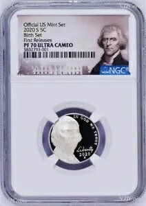 2020 S v[t 5C jbP -BIRTH SET- o[W NGC PF70 ULTRA CAMEO FR x