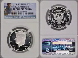2014 S Vo[ PlfB n[t NGC PF70 Eg JI Vo[ 50C [X