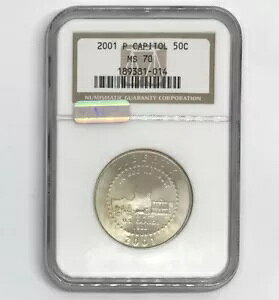 2001 P Lsg n[t_[ NGC & MAC MS70 **Rev.^C̃RCX^bV** #101464