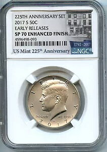 2017 S Kennedy �����d�グ �n�[�t�_���[ 50C NGC SP70 ���������[�X �R�C�� C10