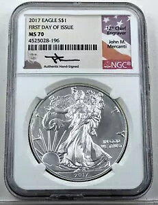 $1 1 IX AJ Vo[ C[O h 2017 NGC O[h MS70 W }[JeB