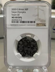 2020 `[ GB  2020 IsbN 50 yX 50 yX RC NGC MS68 DPL 